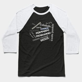 independent developer | coder | tech slang | cool names for coders Baseball T-Shirt